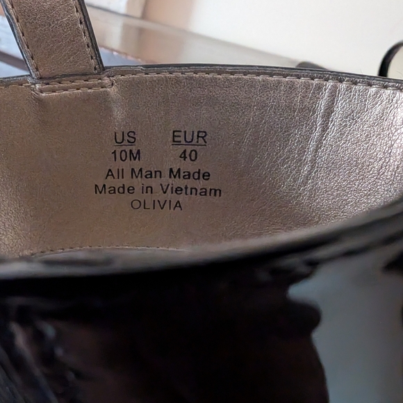 Black And Clear Chunky Heels - Picture 7 of 11